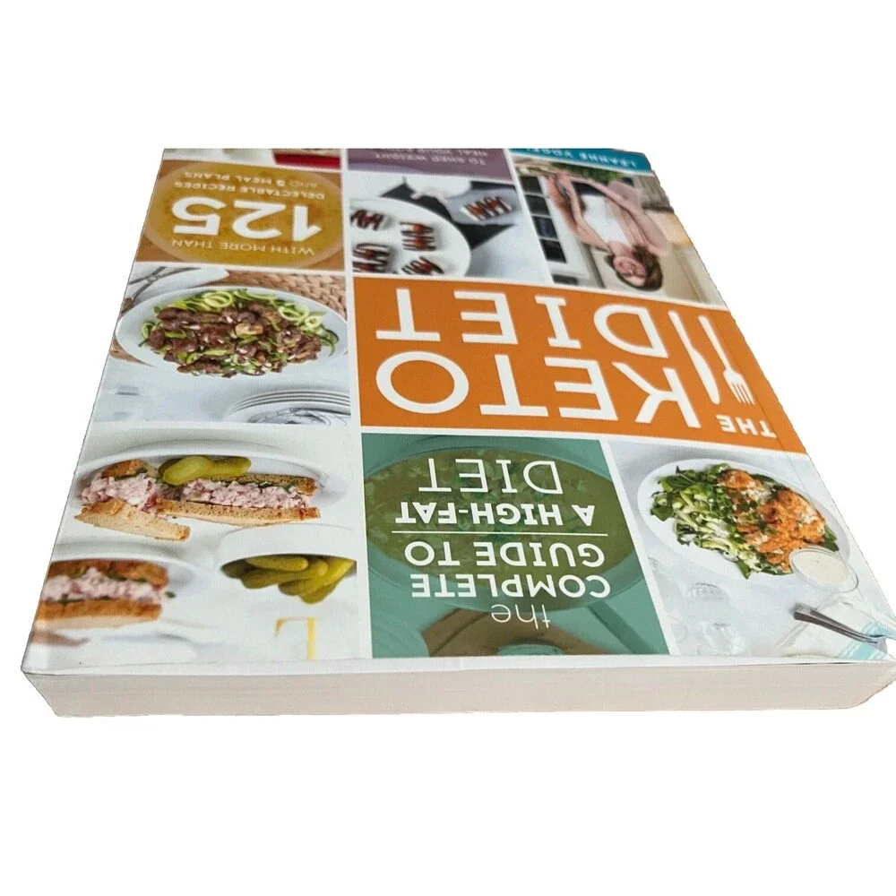 Keto Diet Cookbook Complete Guide to‎ a High Fat Diet 125 Recipes 5 Meal Plans